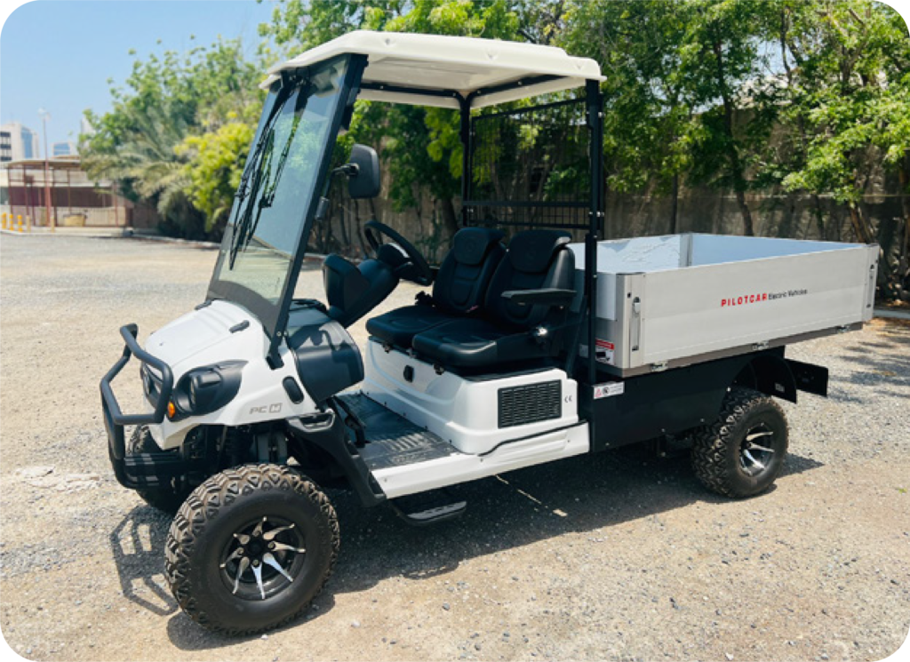 PCW Cargo Box Golf Cart - Utility Vehicle for Rent and Sale in Bahrain