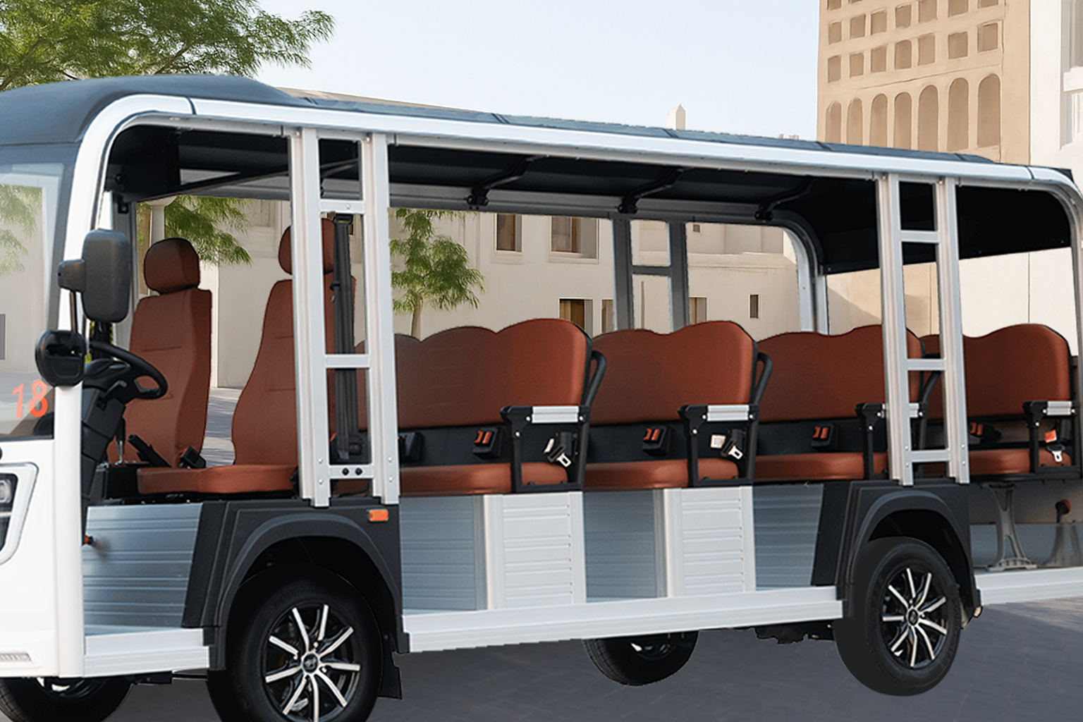 2025 13-Seater Golf Cart - Image 2