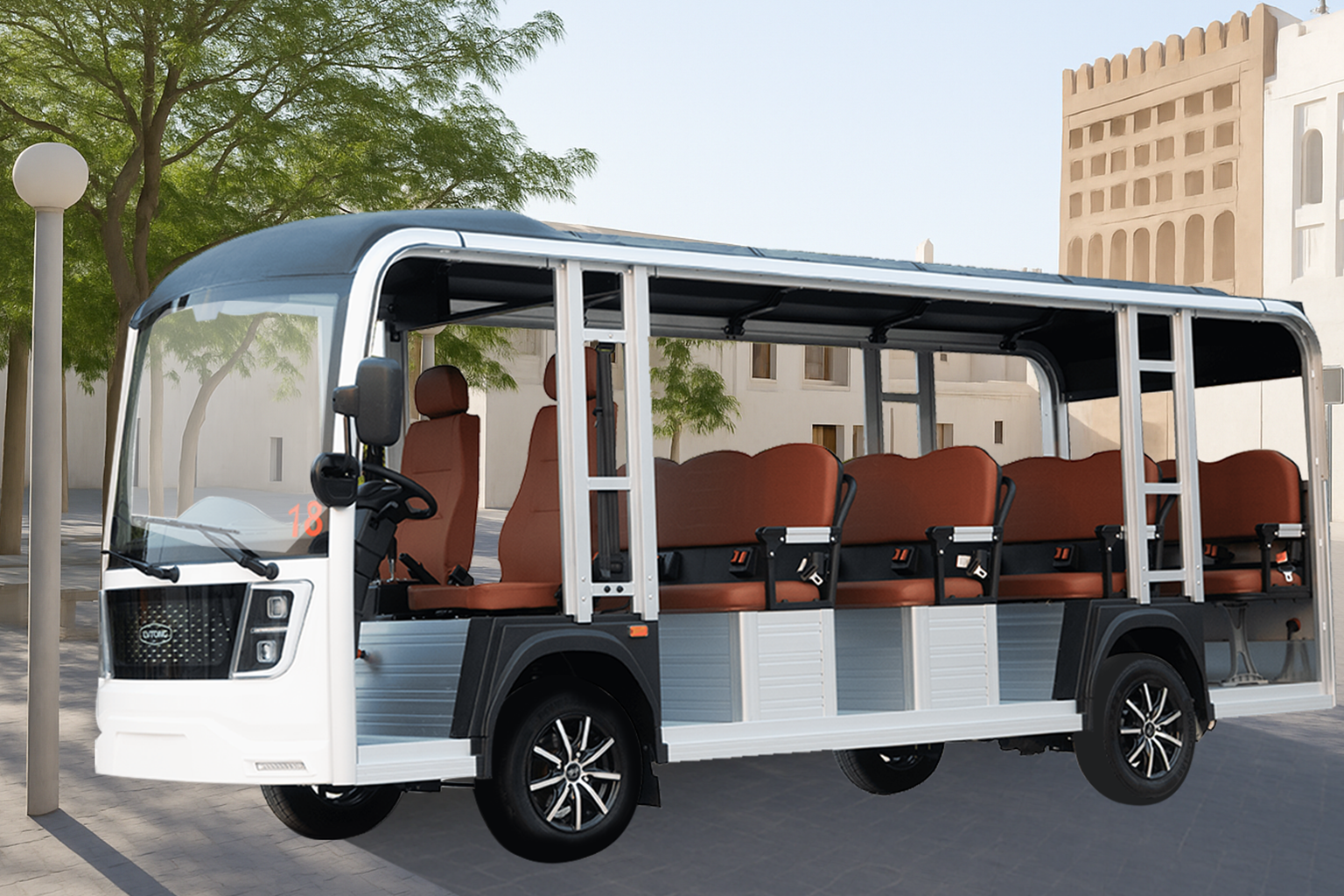 2025 13-Seater Golf Cart - Image 1